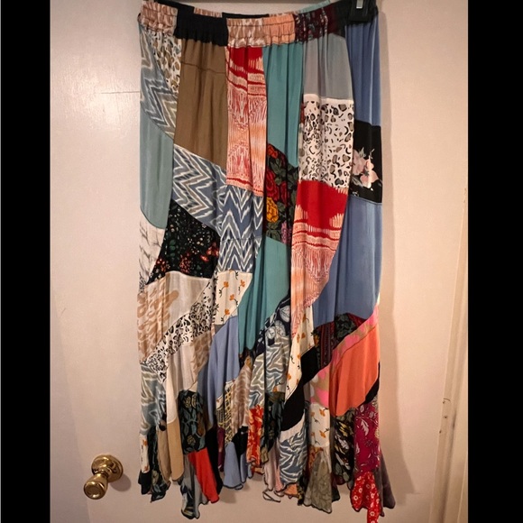 Patchwork maxi skirt - Picture 2 of 3
